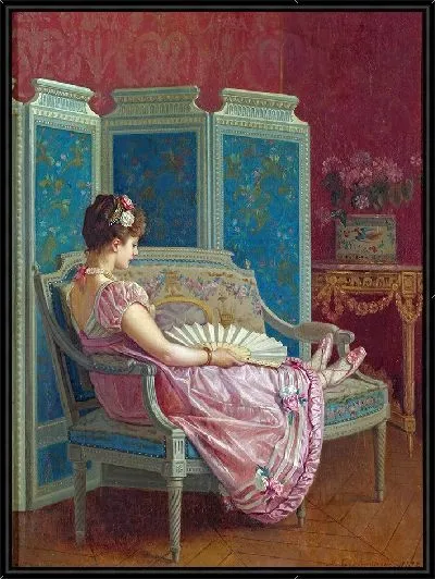 Картина Праздные мысли (1872)