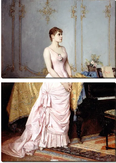 Картина Портрет Розы Карон (1857–1890), певицы. (1886)