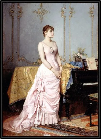 Картина Портрет Розы Карон (1857–1890), певицы. (1886)