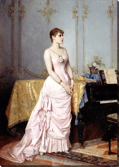 Картина Портрет Розы Карон (1857–1890), певицы. (1886)