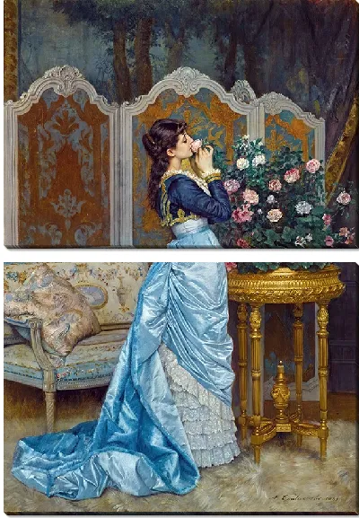 Картина Мечтания наяву (1881)