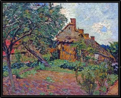 Картина Деревня Иль-де-Франс (около 1888 г.)