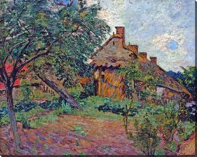 Картина Деревня Иль-де-Франс (около 1888 г.)