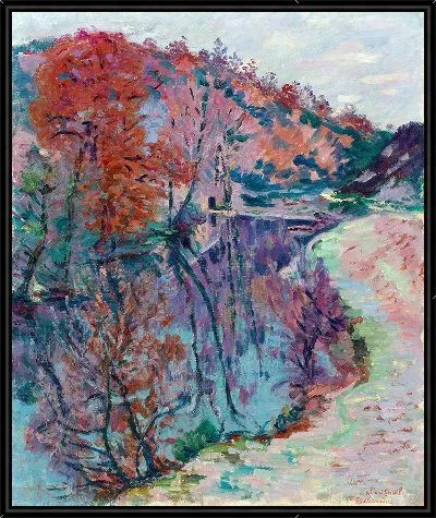 Картина Борд Де Ла Седель, Крозан (ок. 1905 г.)