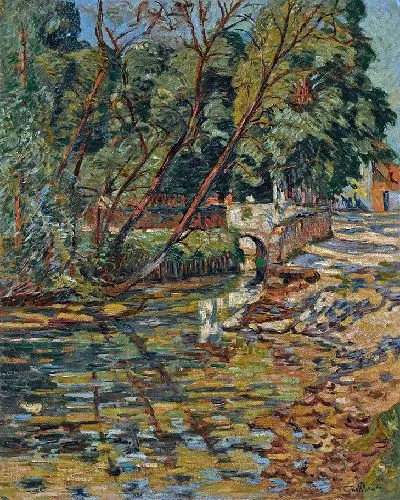 Картина Абревуар в Эпин-ле-Брей (1889)