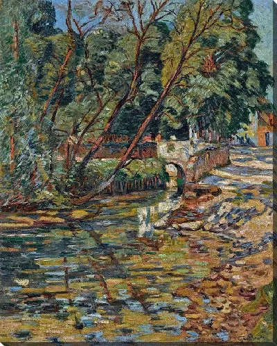 Картина Абревуар в Эпин-ле-Брей (1889)