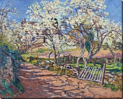 Картина Весенний пейзаж (около 1891 г.)