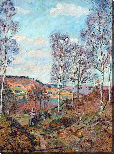 Картина Путь в долину (1885)