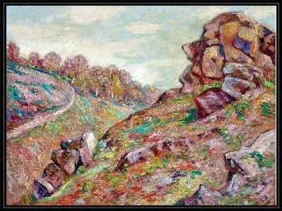 Картина Высота Седели, пейзаж Крёза (около 1895 г.)