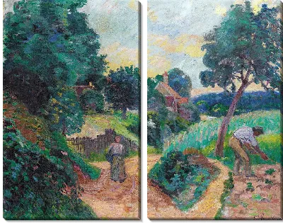 Картина Карьерная лестница в Мирегодоне (1892)