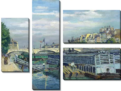 Картина Мост Луи-Филиппа (1875 г.)