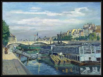 Картина Мост Луи-Филиппа (1875 г.)