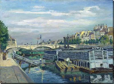 Картина Мост Луи-Филиппа (1875 г.)