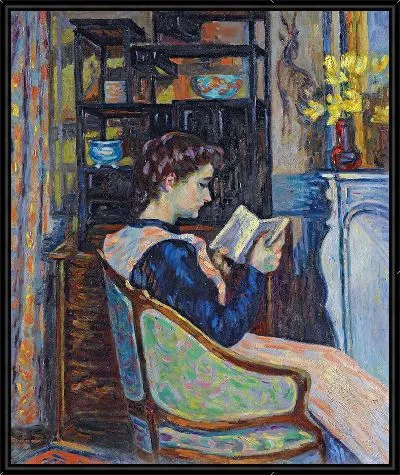 Картина Мадемуазель Гийомен Лисант (1907)