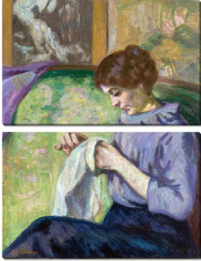 Картина Мадам Гийомен Кузанн (около 1890 г.)