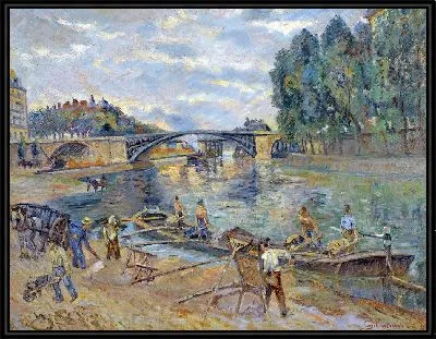 Картина Ле-Пон-де-Сюлли, Париж (около 1886 г.)