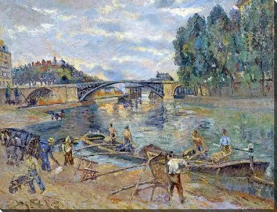 Картина Ле-Пон-де-Сюлли, Париж (около 1886 г.)