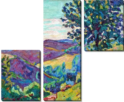 Картина Ле Пюи Барриу, Крозан (1922)