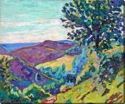 Картина Ле Пюи Барриу, Крозан (1922)