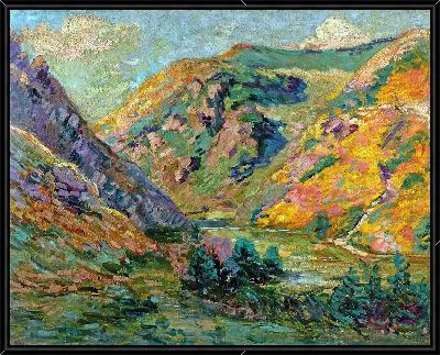 Картина Ле Кароль, Валле де ла Люд (1902)