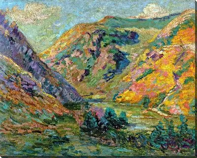 Картина Ле Кароль, Валле де ла Люд (1902)