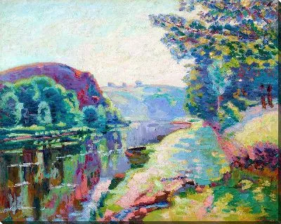 Картина Ла Рош де л'Эхо, Крозан (около 1907 г.)