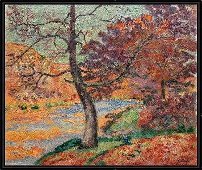 Картина Ла Рош де Л'Эхо, Крозан (около 1905 г.)