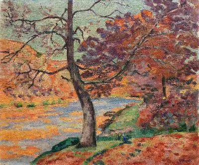 Картина Ла Рош де Л'Эхо, Крозан (около 1905 г.)