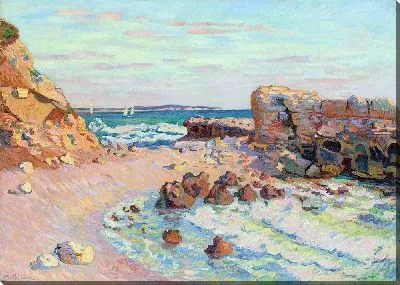 Картина Ла Пьерьер в Сен-Пале, Мари Монтант (около 1900 г.)