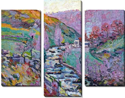 Картина Крозан, безумие, вечер (1910)