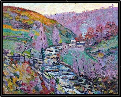 Картина Крозан, безумие, вечер (1910)