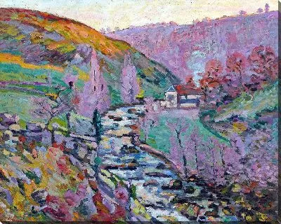 Картина Крозан, безумие, вечер (1910)