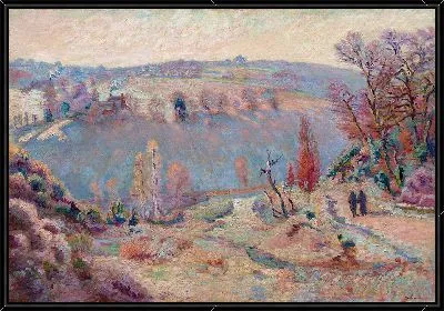 Долина Седели у моста Шарро Белый Мороз (около 1903-1911 гг.)