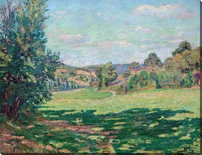 Картина Деревня-сюр-ле-Кото, Валле-де-Шерез (около 1885 г.)