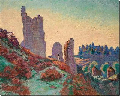 Картина Руины замка Крозан (1898 г.)