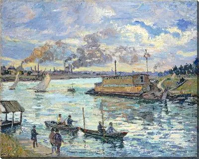 Картина Речная сцена