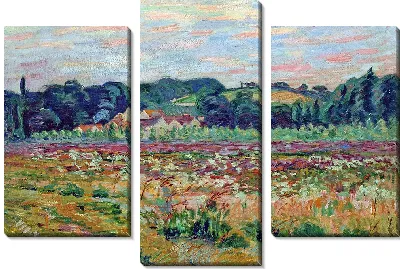 Прерия в Эпине-сюр-Орж, вечер (около 1888 г.)