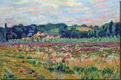 Прерия в Эпине-сюр-Орж, вечер (около 1888 г.)