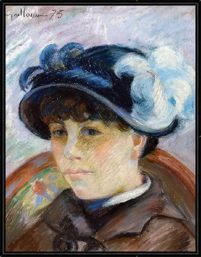 Картина Портрет молодой женщины (1875)