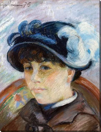 Картина Портрет молодой женщины (1875)