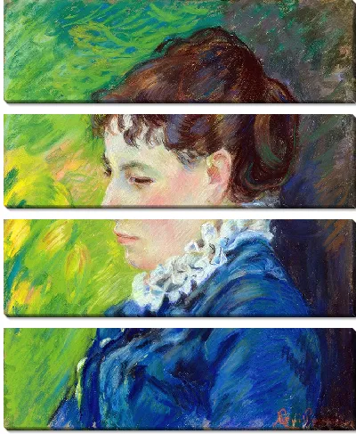 Картина Портрет женщины-художника (около 1888 г.)