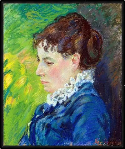 Картина Портрет женщины-художника (около 1888 г.)