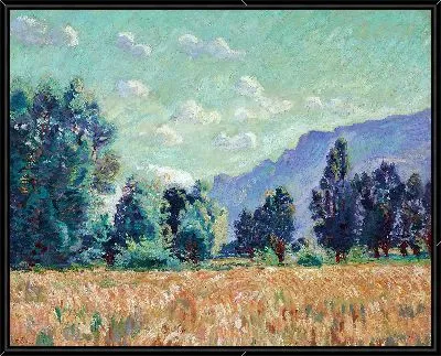 Картина Пончарра, Валле-де-л'Изер, Мон-Гранье в любви (1901)