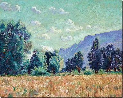 Картина Пончарра, Валле-де-л'Изер, Мон-Гранье в любви (1901)