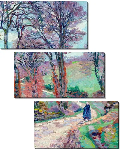 Картина Пейзаж Де Ла Крез (около 1902 г.)