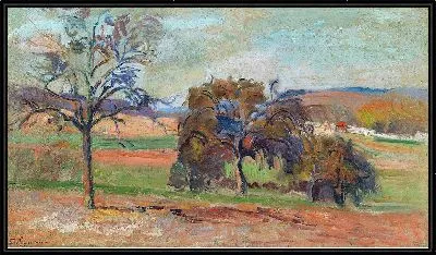 Картина Пейзаж буазе (1890)