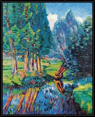 Картина Пейзаж А Брейе (1890)