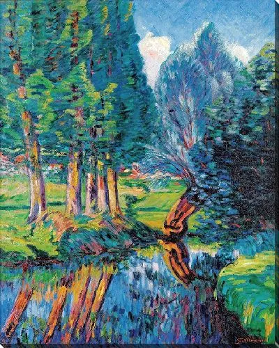 Картина Пейзаж А Брейе (1890)