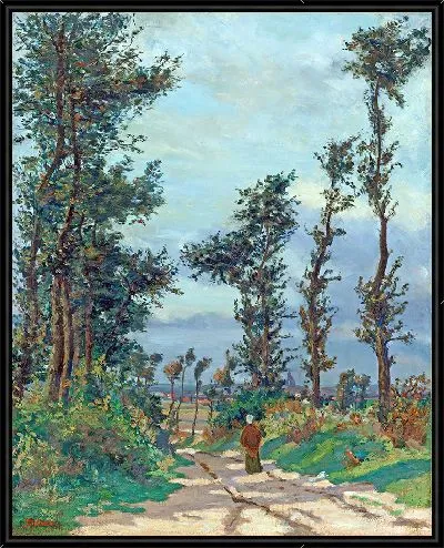 Картина Пейзаж Д'Иль Де Франс (1871)