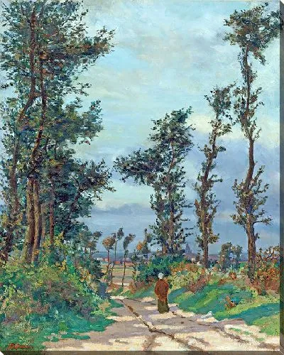 Картина Пейзаж Д'Иль Де Франс (1871)